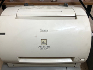 پرینتر کنون سیاه سفید استوک نیاز به سرویس|پرینتر canon laser shot LBP-1120