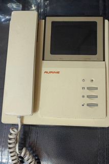 آیفون تصویری رنگی Aurine A4-F2c-35(استوک)|سالم سرویس شده|خرید آیفون تصویری با بهترین قیمت |پنل در بازکن تصویری Aurine