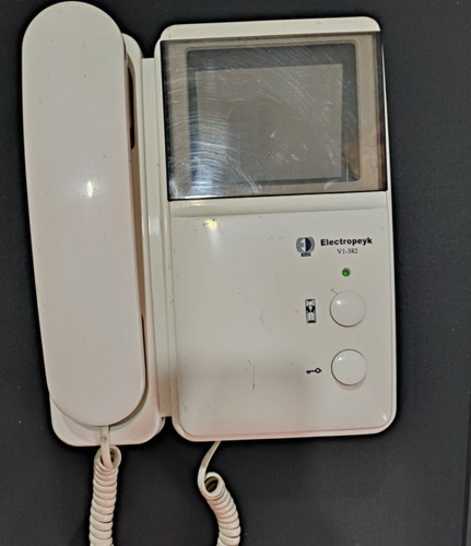 آیفون تصویری الکتروپیک سیاه سفید (استوک) Electro peyk v1-382