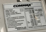 آیفون تصویری commax رنگی مدل DPv 4pn کره ای - پنل دربازکن تصویری کماکس طوسی (استوک)آیفون تصویری طوسی