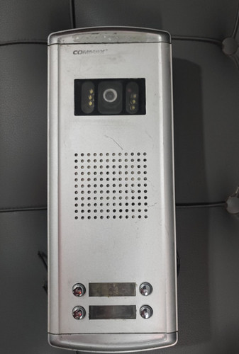آیفون تصویری پنل بیرونی ۴واحدی کماکس ( استوک )commax با سوییچر پنل دربازکن تصویری کوماکس
