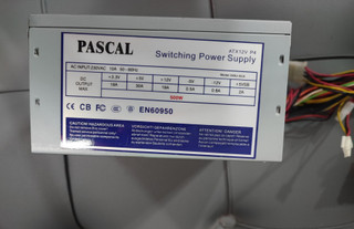 پاور PASCAL 500w استوک سالم - با گارانتی یک ماهه